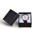 Recyclable wholesale Men Guest Watches customized logo cardboard paper gift box for watch