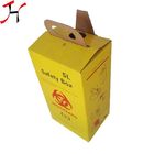 Recyclable Paper Medical Sharps Box Safety Boxes 58X28X50 Cm Single Package Size 