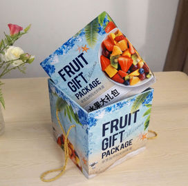 Recyclable Custom Corrugated Boxes For Fruit Vegetable Packaging